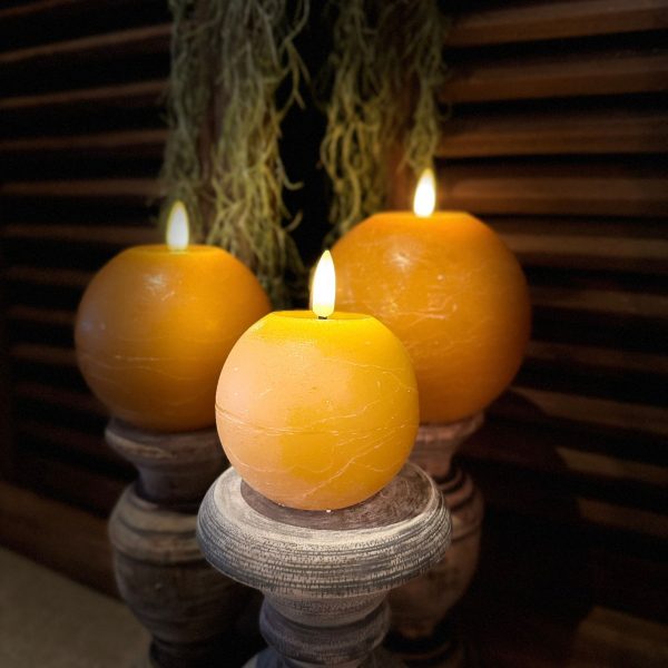 Led Bol Amber - Afbeelding 3