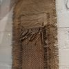 Wandhanger kalkdoek met ijzeren kraaltjes - Afbeelding 3