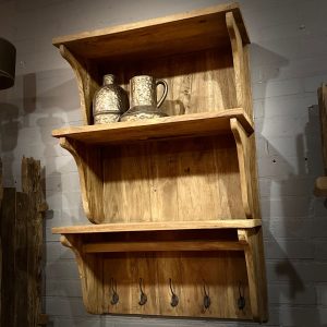 Teak houten Kapstok
