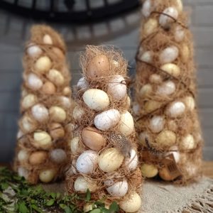 Paasei boom met eieren