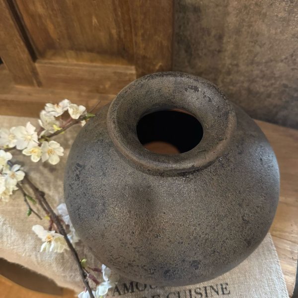 Potterie aardewerk pot Black & Sand 24 - Afbeelding 3