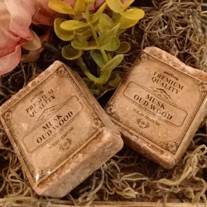Amberblokje Musk Oud Wood