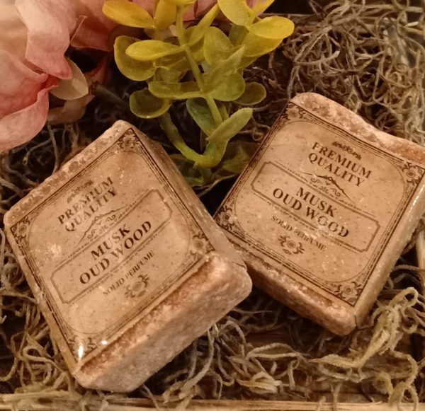 Amberblokje Musk Oud Wood