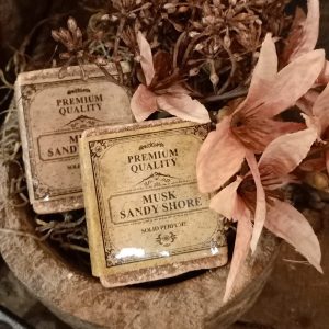 Amberblokje Musk Sandy Shore
