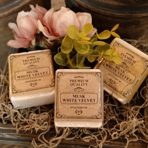 Amberblokje Musk White Velvet