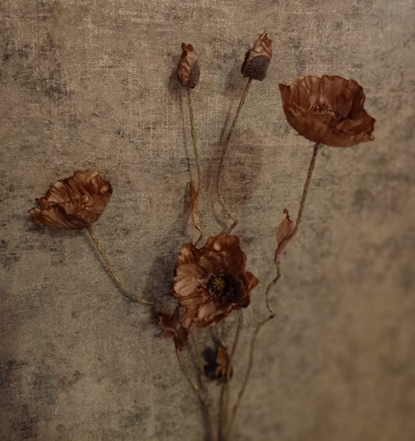 Bloementak Poppy Twist Brown