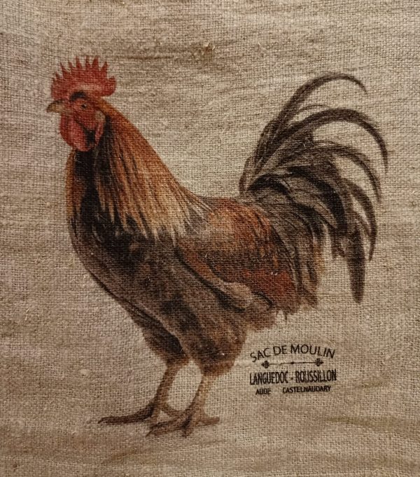 Shabby doek Haan - Afbeelding 2