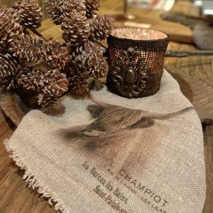 Shabby doek Hooglander