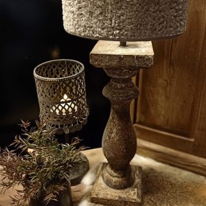 Houten Lampenvoet 01